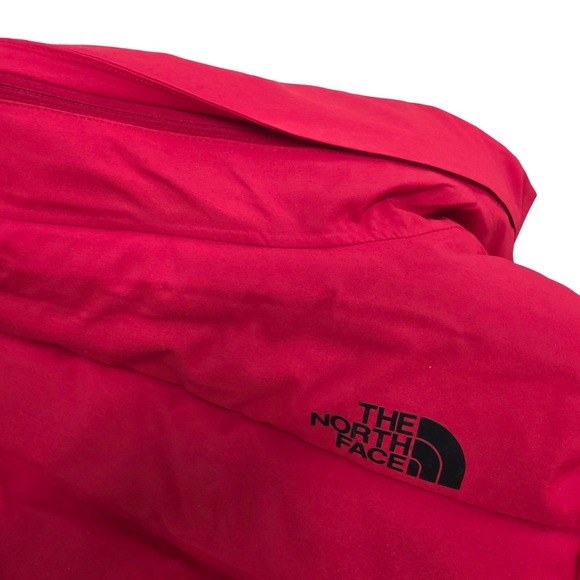 $500 The North Face Amry 700 Down Puffer Jacket Womens XL Red Black NF0A5G9K - Picture 13 of 15